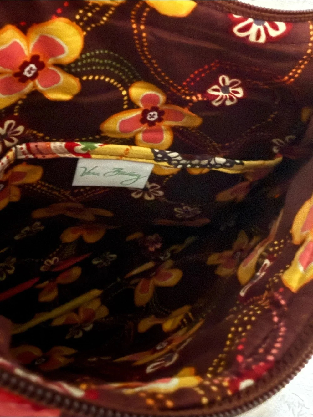 Vera Bradley Carnaby Crossbody Shoulder Bag Retired Floral